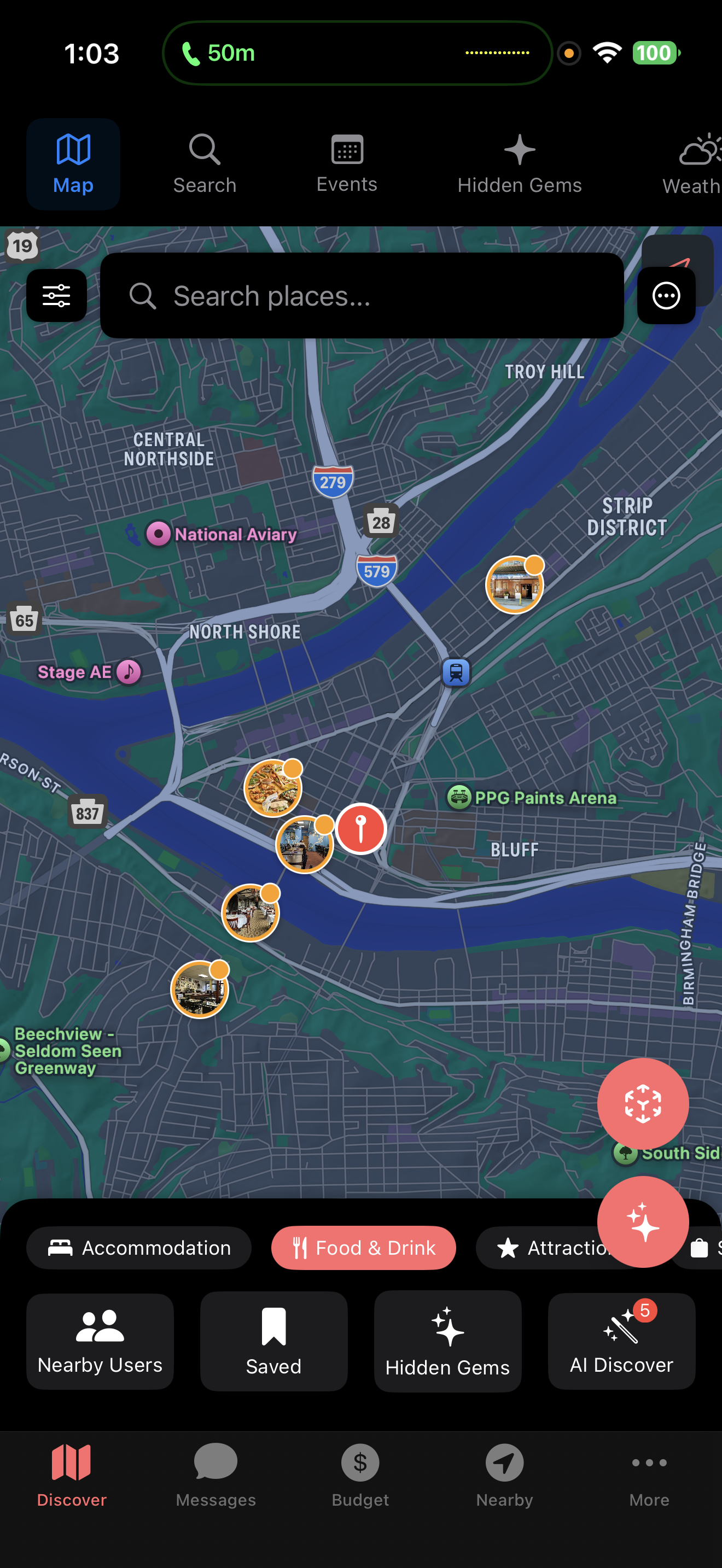 WanderLink App Screenshot