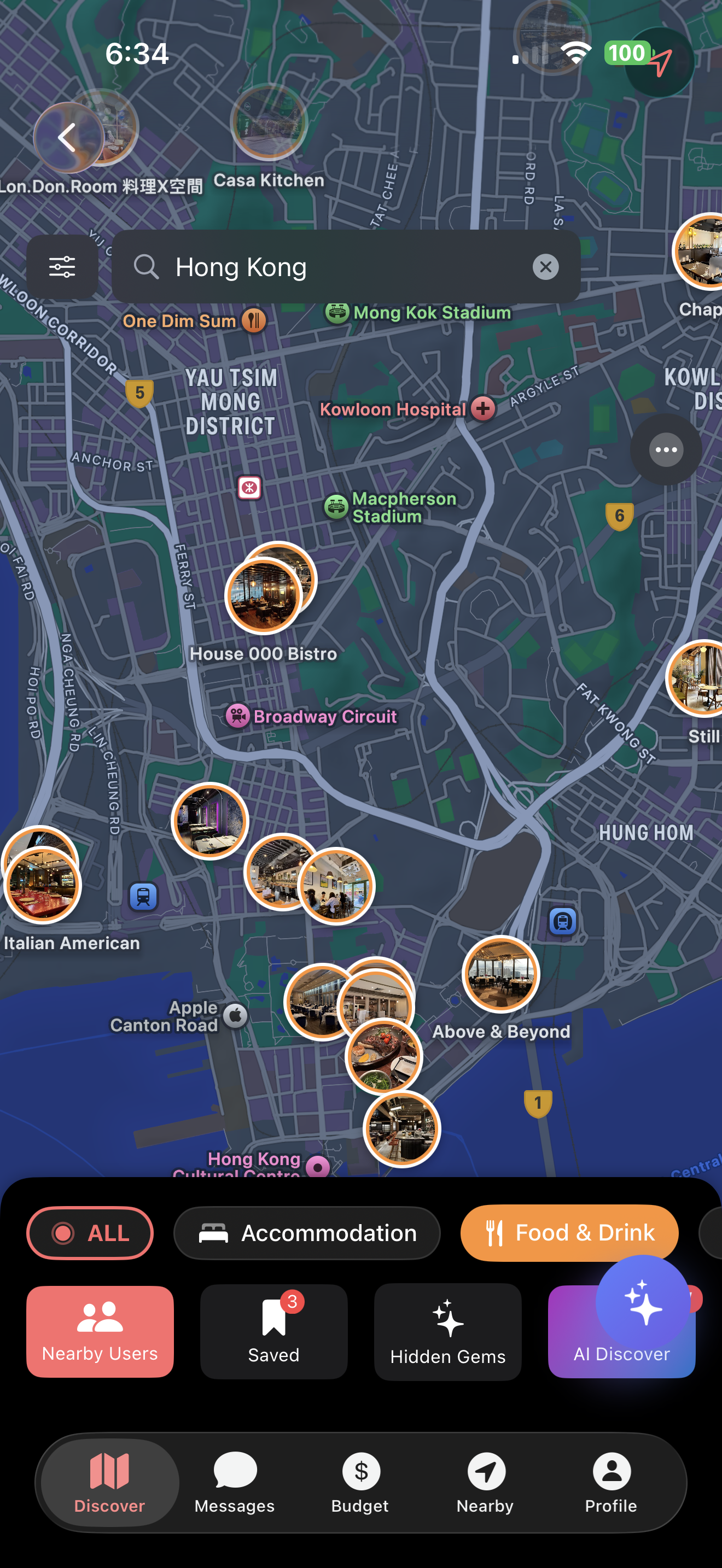 Discover Map - Hong Kong